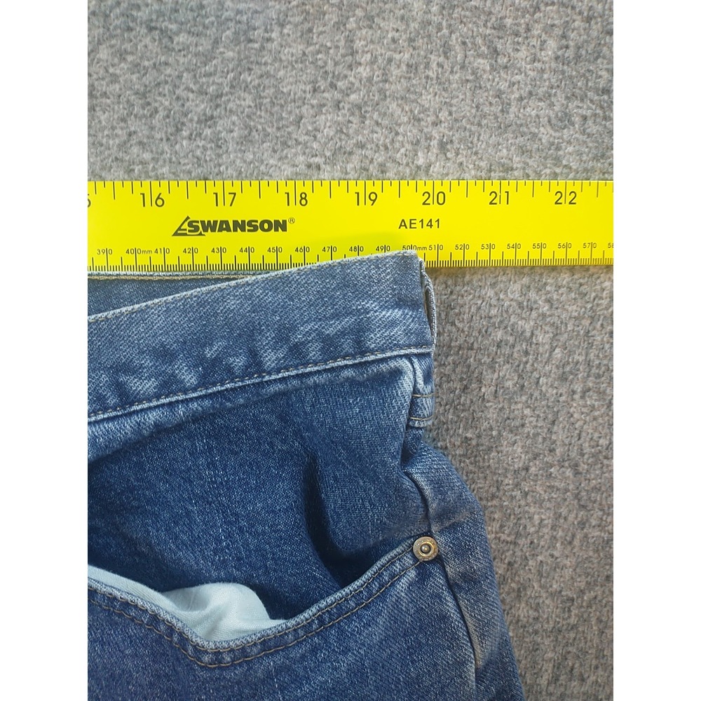 Wrangler Jeans Men's 40x29 Blue Relaxed Fit Premium Quality Denim 97601VR Chore - Picture 13 of 16